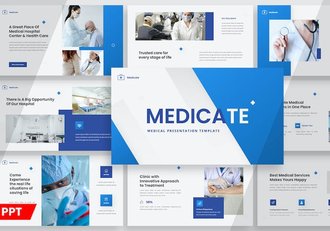 医疗医药诊疗推介PPT模板 - 顶尖PPT