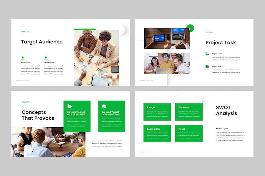 商业推介合作沟通keynote模板 - 顶尖PPT