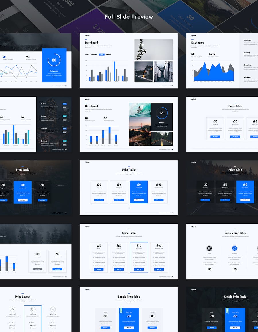 企业营销策划数据分析多用途keynote模板 - 顶尖PPT