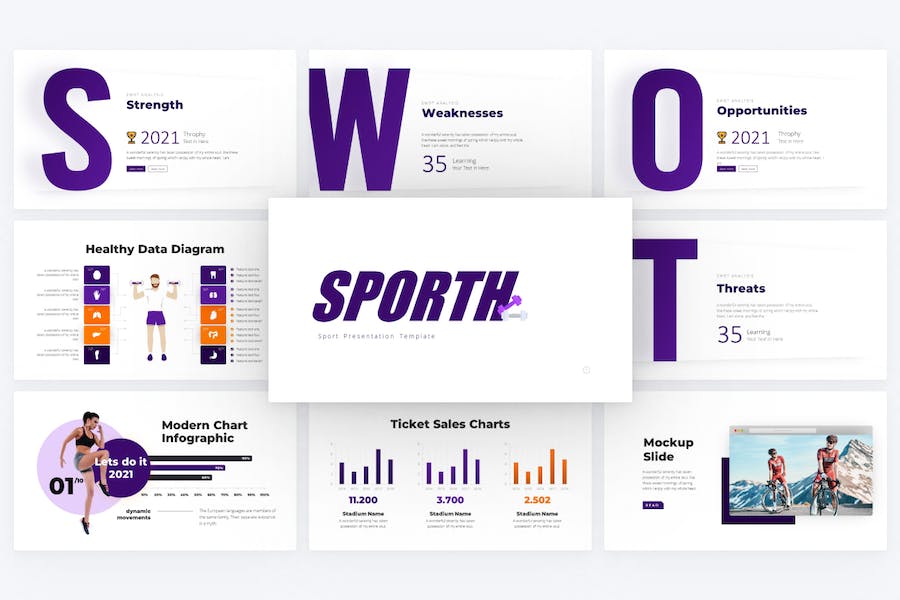 体育赛事keynote模板 - 顶尖PPT
