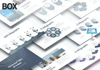 国外商业商务数据图形总结汇报keynote模板 - 顶尖PPT