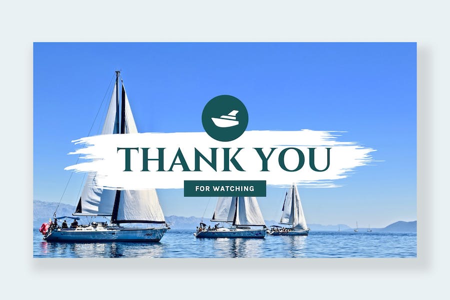 游艇租赁旅行PPT模板 - 顶尖PPT