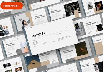 简约设计国外商业商务通用PPT模板 - 顶尖PPT