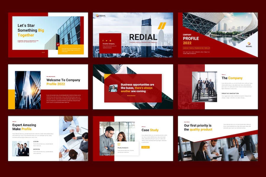 公司简介宣传keynote模板 - 顶尖PPT