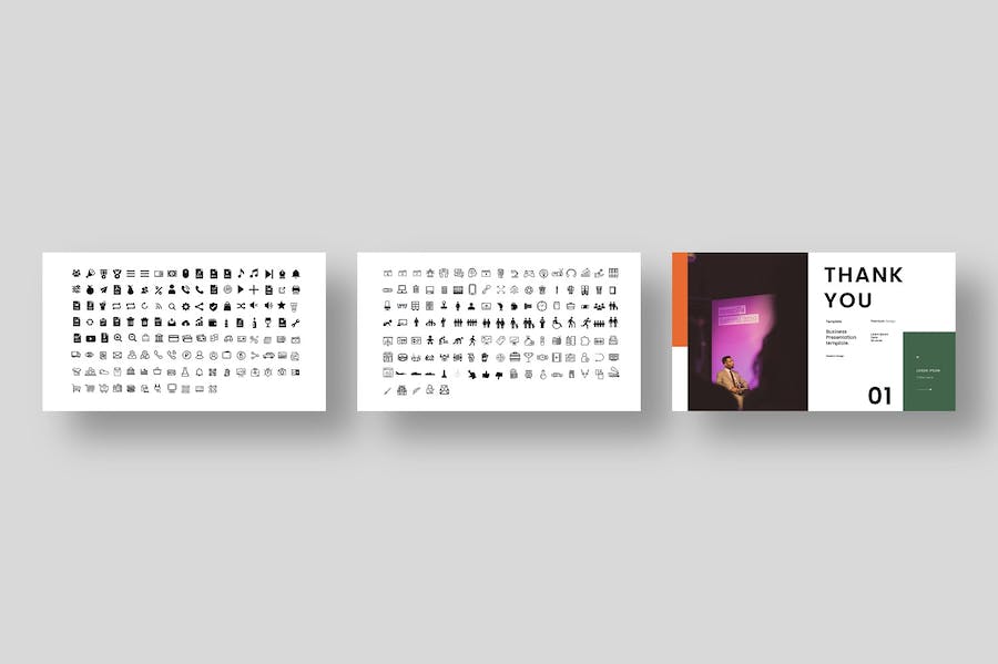 商务团队展示产品推广keynote模板 - 顶尖PPT