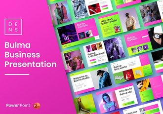 粉色时尚商务品牌营销PPT模板 - 顶尖PPT