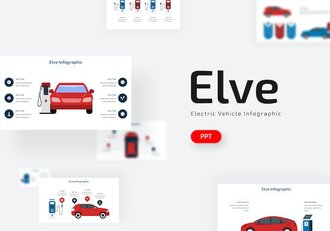 数据信息图表可视化展示PPT模板 - 顶尖PPT