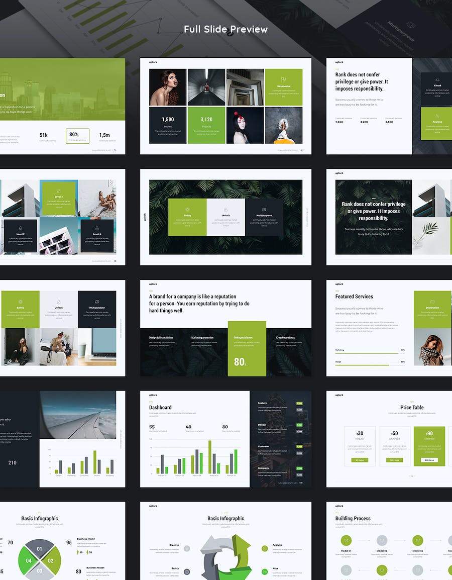 企业营销策划数据分析多用途keynote模板 - 顶尖PPT