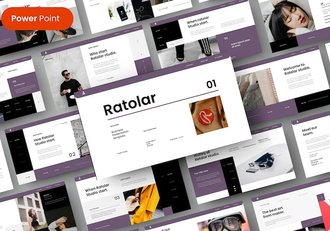 商务商业摄影展示业务合作团队展示PPT模板 - 顶尖PPT