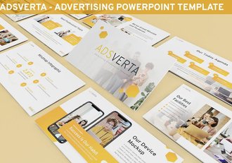 广告公司介绍PPT模板 - 顶尖PPT