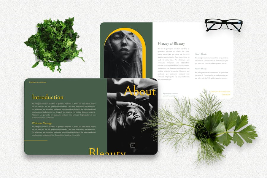 时尚美妆品牌推广PPT模板 - 顶尖PPT