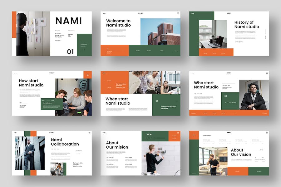 商务团队展示产品推广keynote模板 - 顶尖PPT