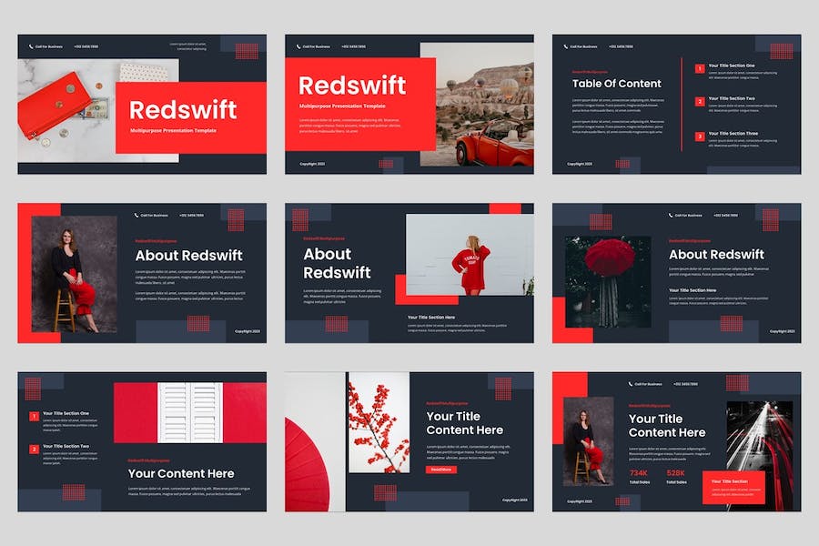 创意多用途讲述展示设计应用推广PPT模板 - 顶尖PPT