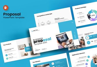 商业提案PowerPoint模板 - 顶尖PPT