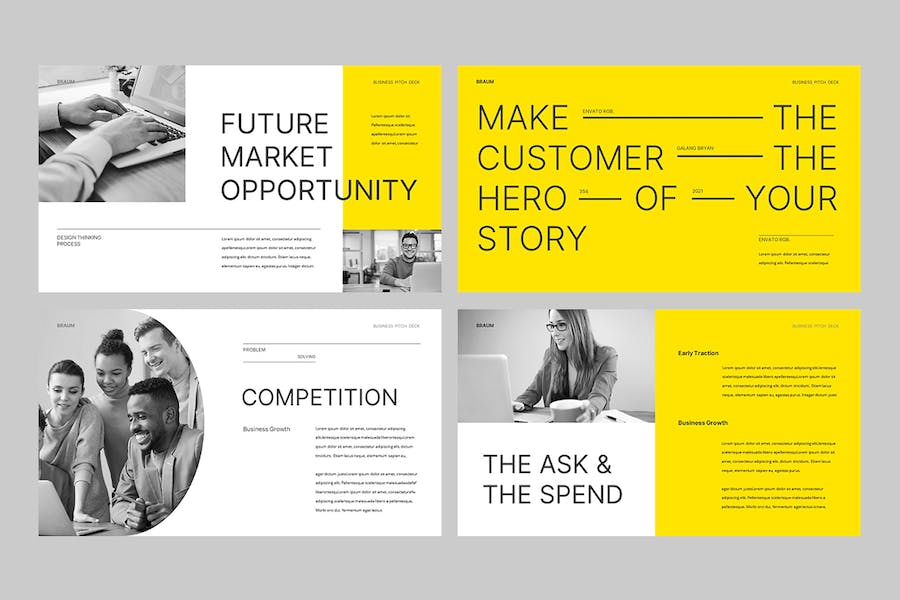 商务融资路演演讲Keynote模板 - 顶尖PPT