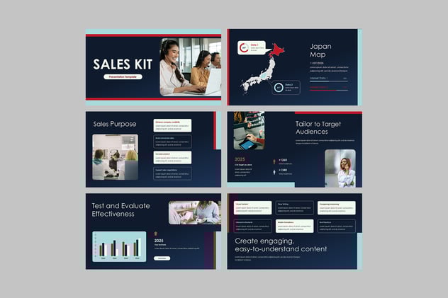 销售工具包营销推广方案PPT模板 - 顶尖PPT