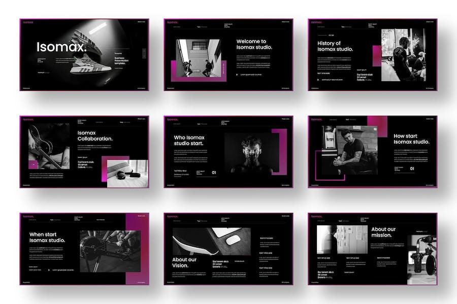 商业项目展示融资路演Keynote模板 - 顶尖PPT