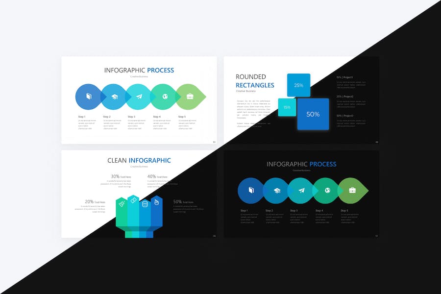 国外商务风格项目合作企业会议keynote模板 - 顶尖PPT