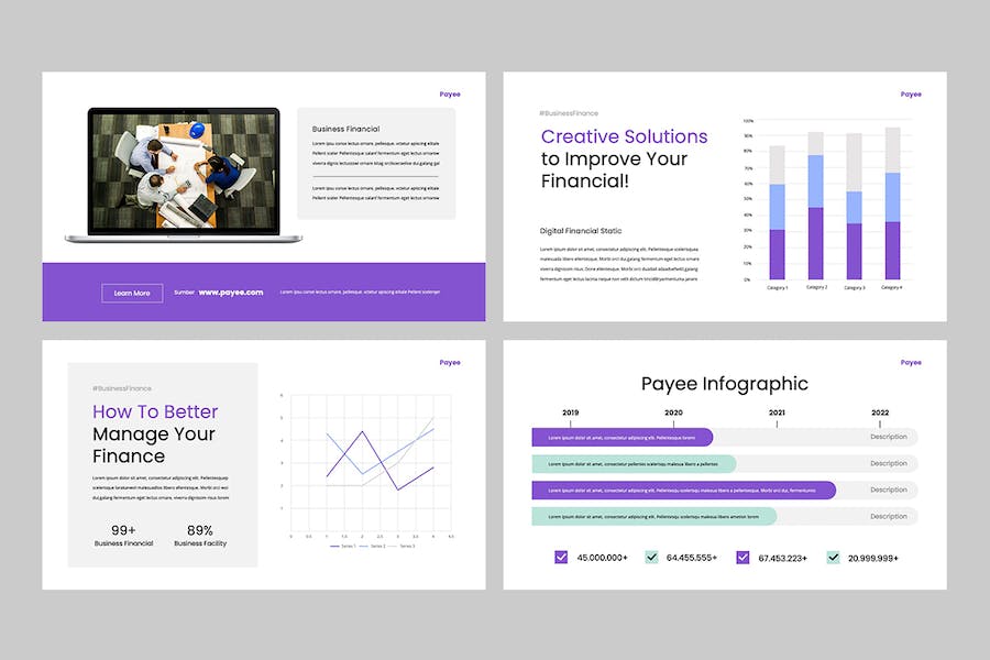 数字金融支付系统方案PPT模板 - 顶尖PPT