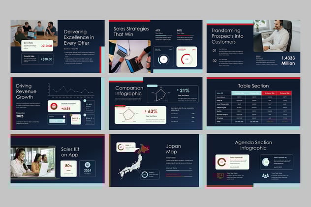 销售工具包营销推广方案PPT模板 - 顶尖PPT