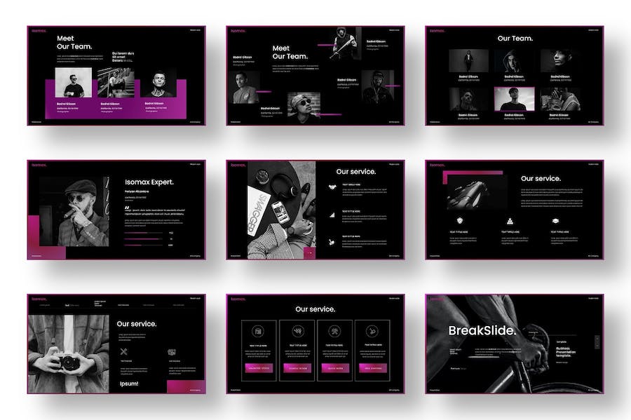 商业项目展示融资路演Keynote模板 - 顶尖PPT