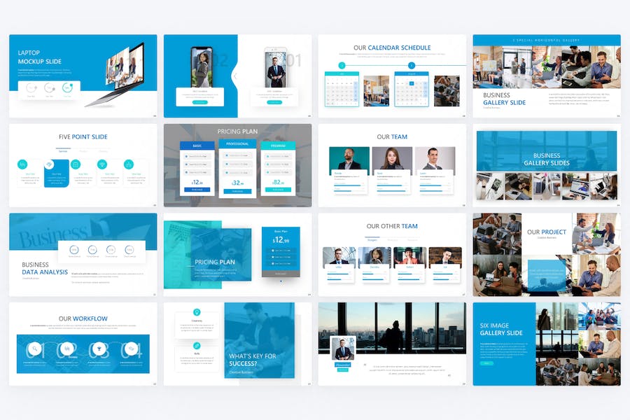 国外商务风格项目合作企业会议keynote模板 - 顶尖PPT