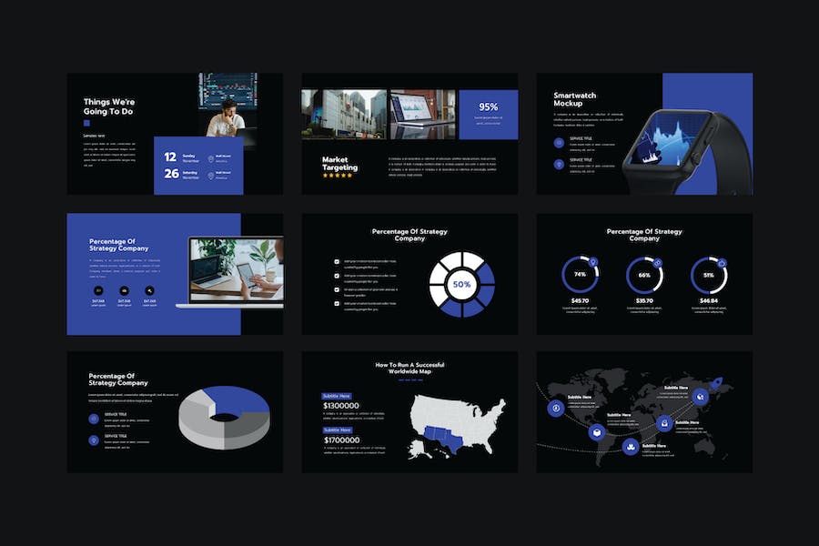 股市投资分析PPT模板 - 顶尖PPT