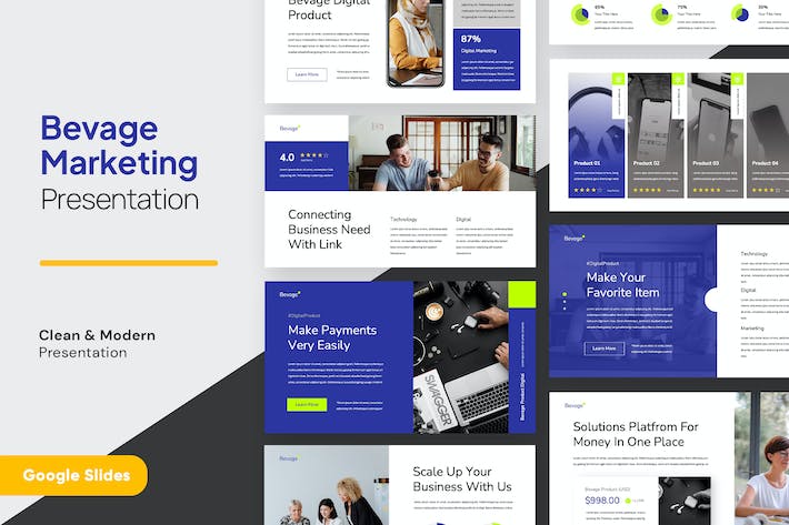 商业营销推广品牌宣传PPT模板 - 顶尖PPT