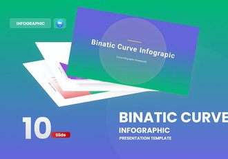 曲线起伏数据图形keynote模板 - 顶尖PPT