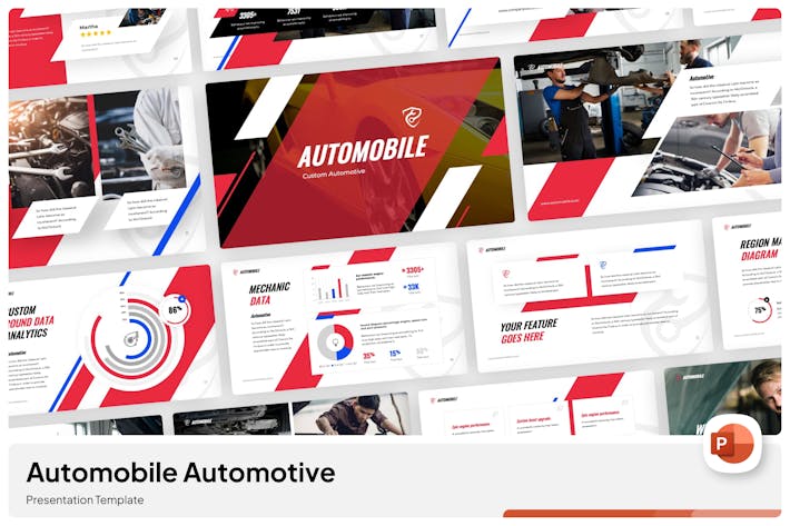 汽车售后维修保养PPT模板 - 顶尖PPT