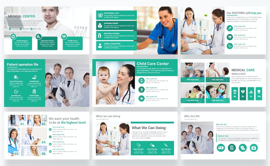 医疗诊疗专业讲座Keynote模板 - 顶尖PPT