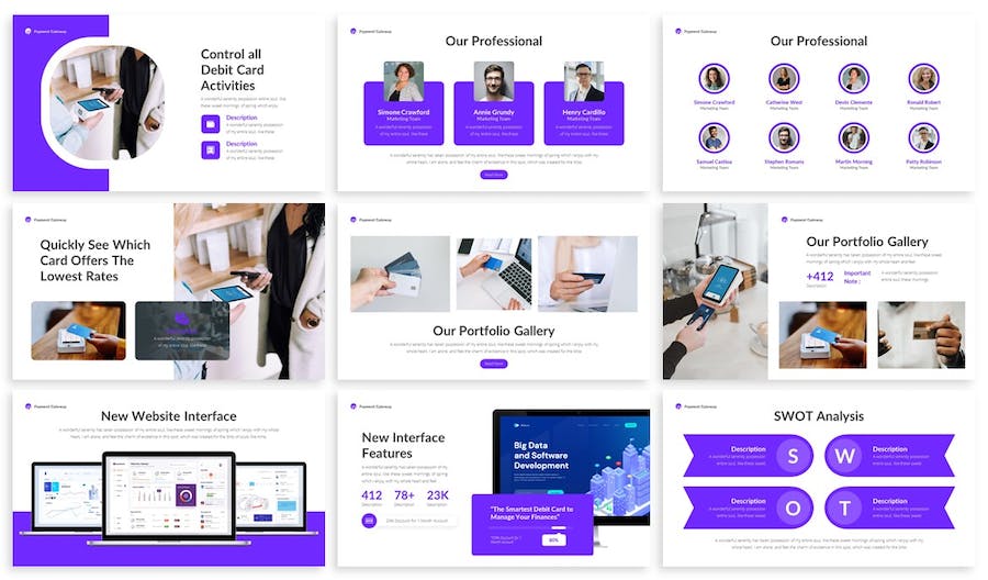 取款付款支付应用程序开发设计研究主题keynote模板 - 顶尖PPT