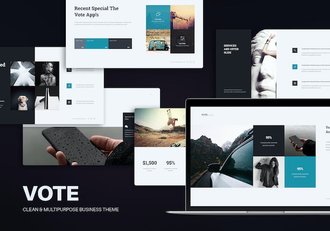 业务合作项目展示企业团队介绍通用keynote模板 - 顶尖PPT