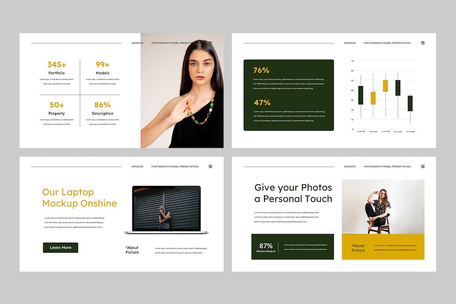 摄影创意展示宣传推介PPT模板 - 顶尖PPT