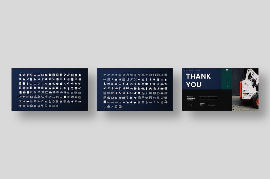 商务风格企业会议项目合作商业通用keynote模板 - 顶尖PPT