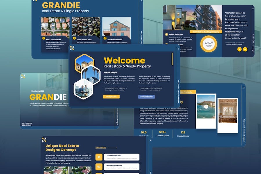 房地产讲述展示销售推介方案Keynote模板 - 顶尖PPT