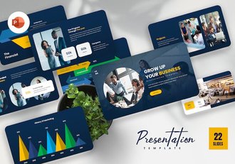 商务会议项目合作展示PPT模板 - 顶尖PPT