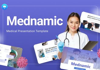 医疗医学医药研究医学keynote模板 - 顶尖PPT