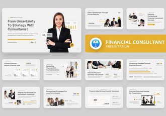 财务咨询金融投资管理方案keynote模板 - 顶尖PPT