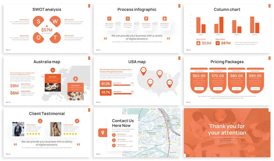 企业合作商业计划书多用途PPT模板 - 顶尖PPT
