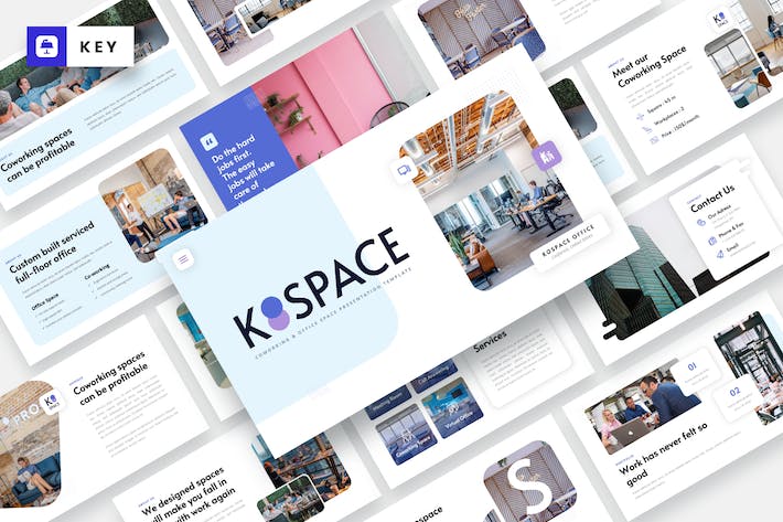 协同办公模式介绍Keynote演示模板 - 顶尖PPT