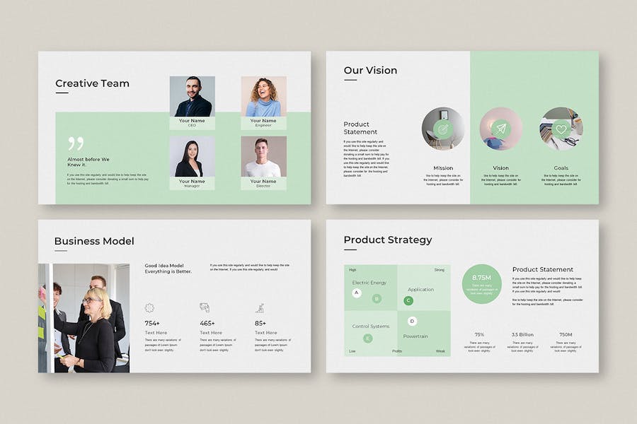 商务融资路演演讲计划Keynote模板 - 顶尖PPT