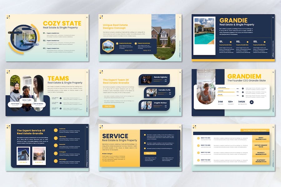 房地产讲述展示销售推介方案Keynote模板 - 顶尖PPT