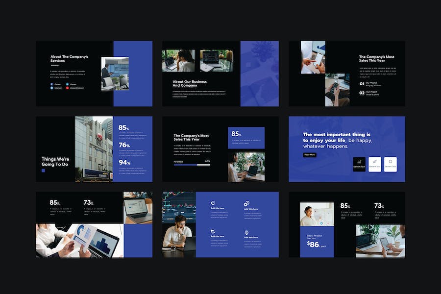 股市投资分析PPT模板 - 顶尖PPT