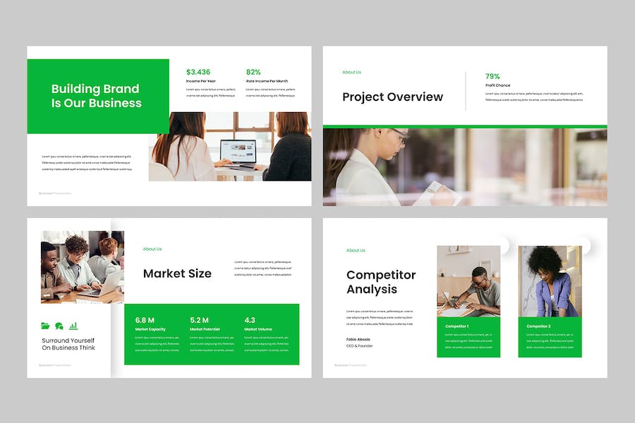 商业推介合作沟通keynote模板 - 顶尖PPT