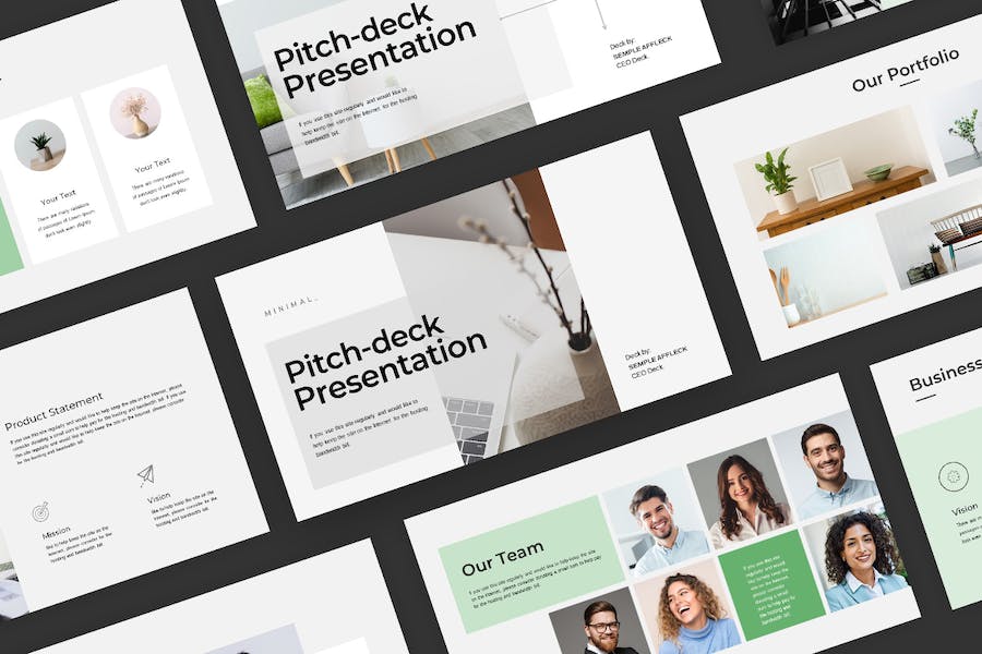 商务融资路演演讲计划Keynote模板 - 顶尖PPT