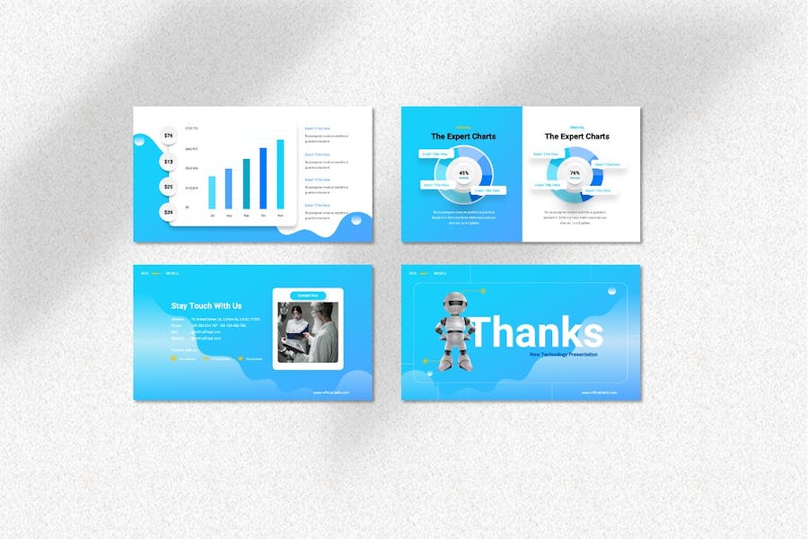 科技创新技术产品展示Keynote模板 - 顶尖PPT