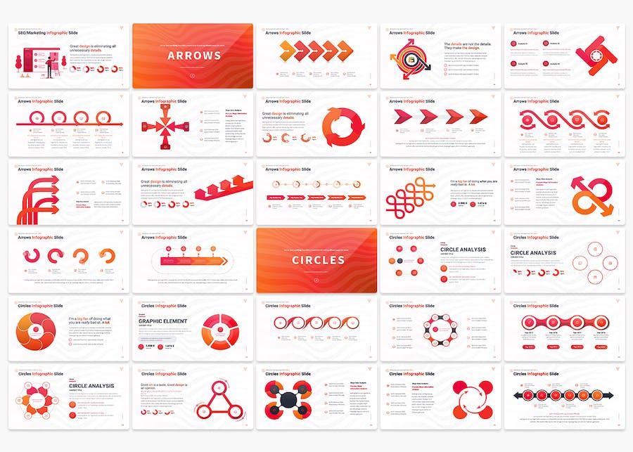 商业数据分析图形图表条形数据分析财务报告图表keynote模板 - 顶尖PPT