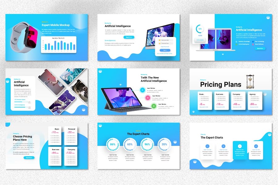 科技创新技术产品展示Keynote模板 - 顶尖PPT