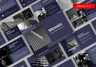 商业商务企业公司介绍PowerPoint模板 - 顶尖PPT